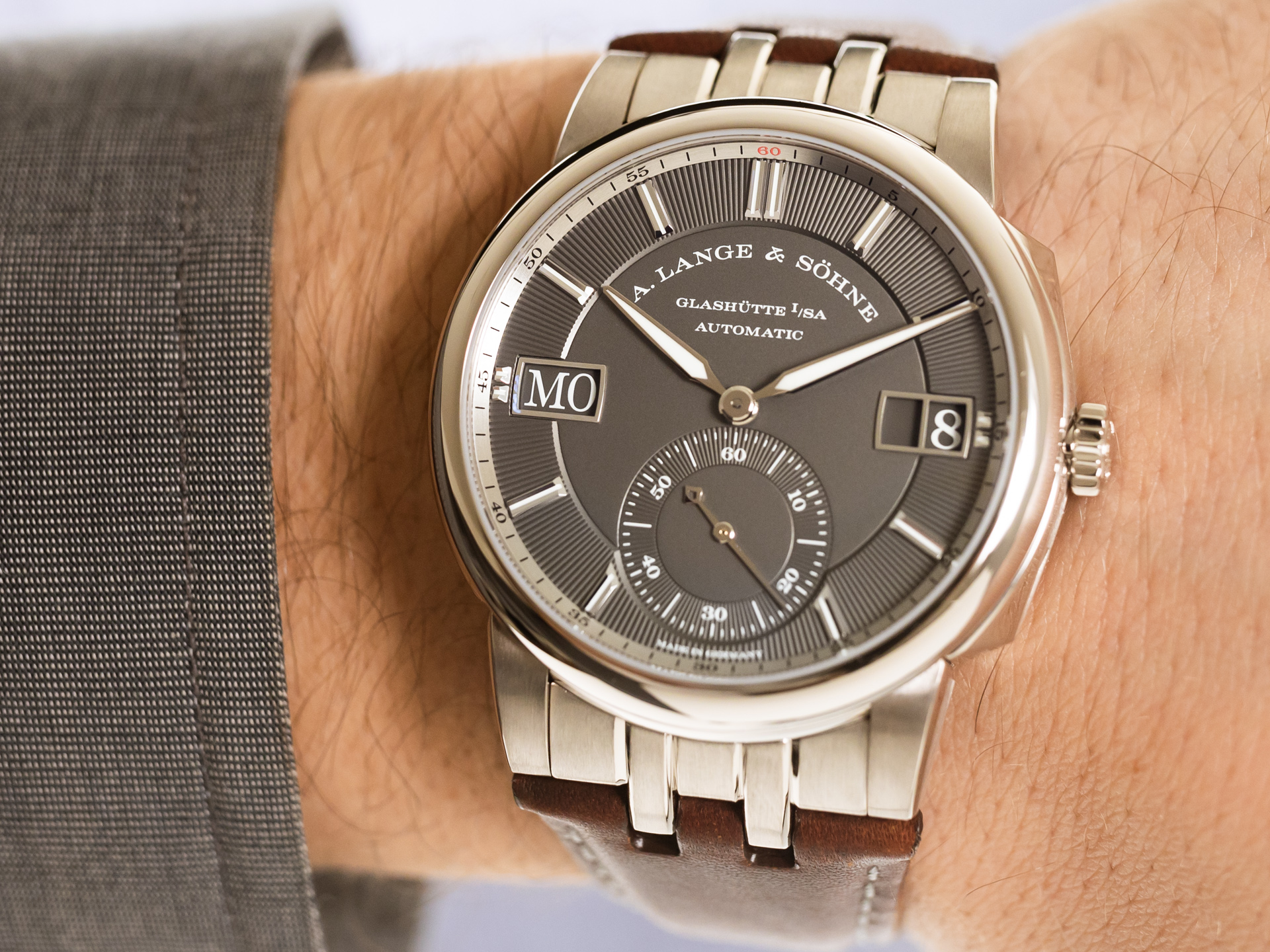 57412) A. Lange and Sohne Odysseus 363.068 18K White Gold Grey Dial /  Rubber 2024 | European Watch Company