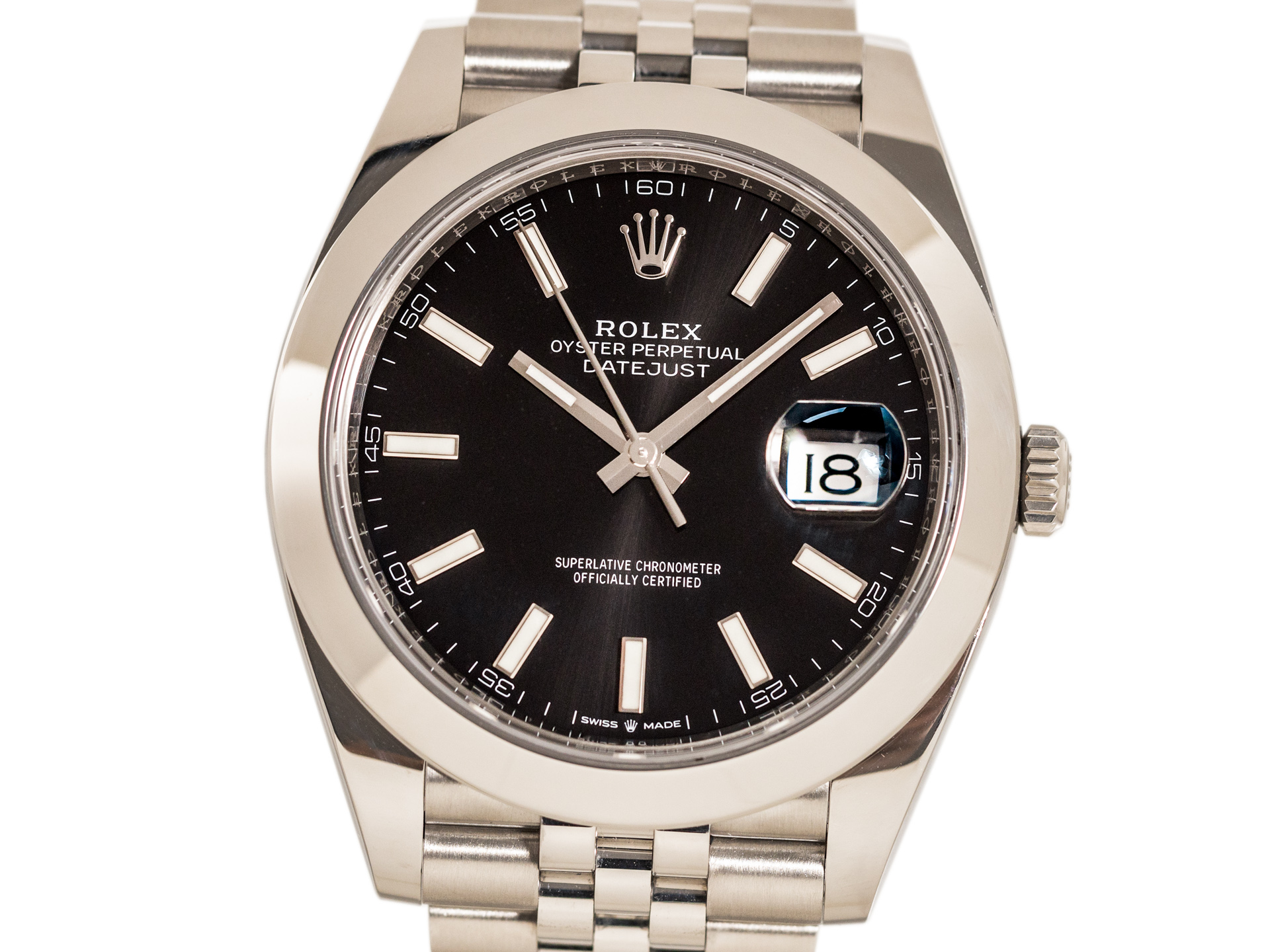 ROLEX DATEJUST 41 Ref 126300 Stainless Steel Jubilee Bracelet Box Papers Bj 2020