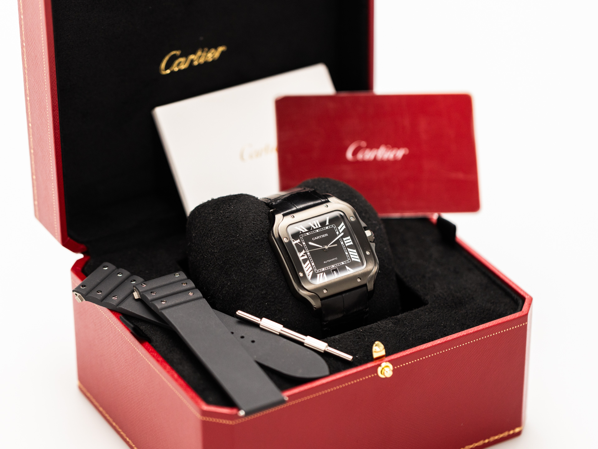 Cartier on sale santos box