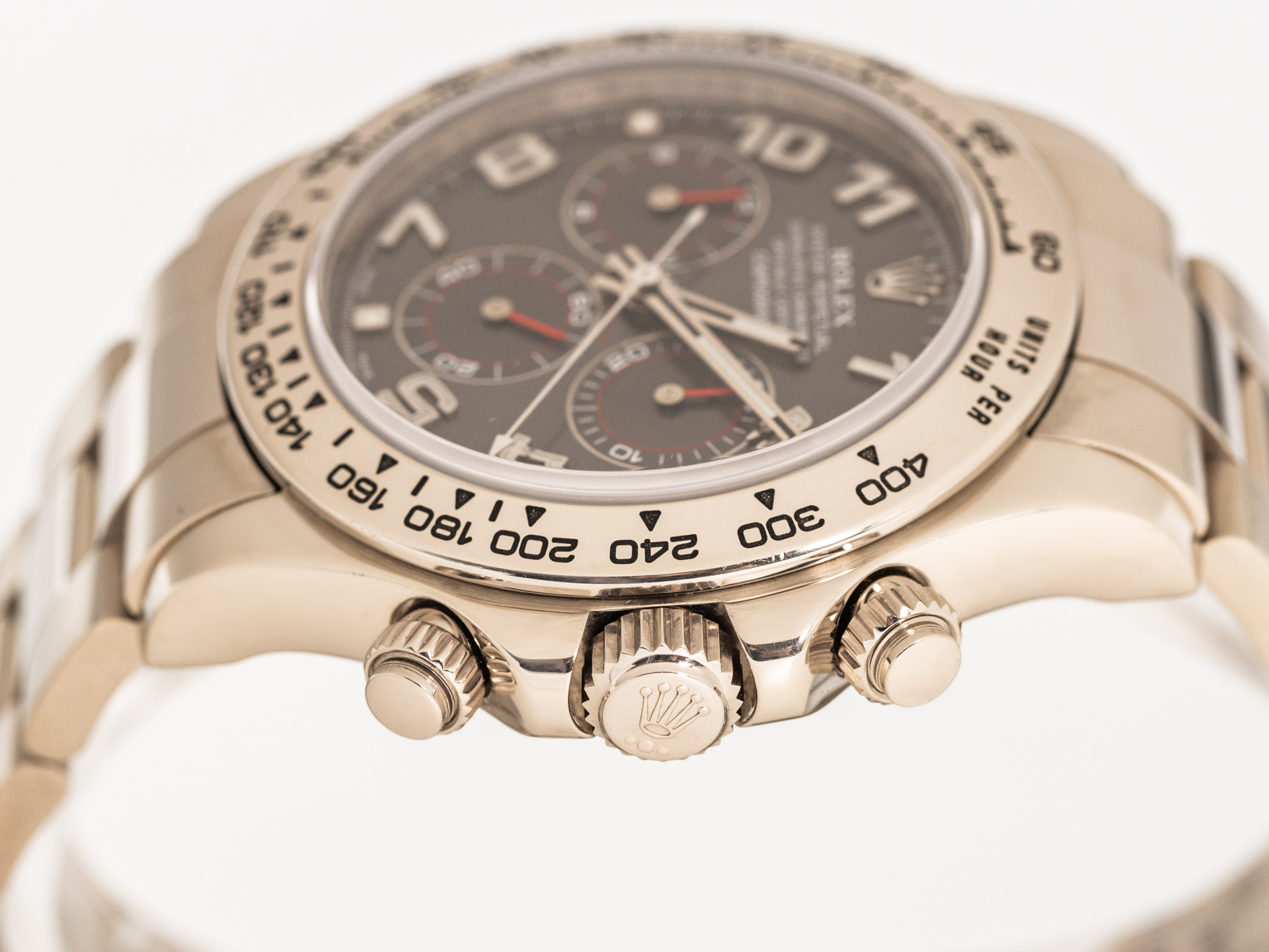 ROLEX DAYTONA COSMOGRAPH Ref 116509 18k White Gold Grey Racing Dial Box Papers Bj 2012 WEMPE GERMANY