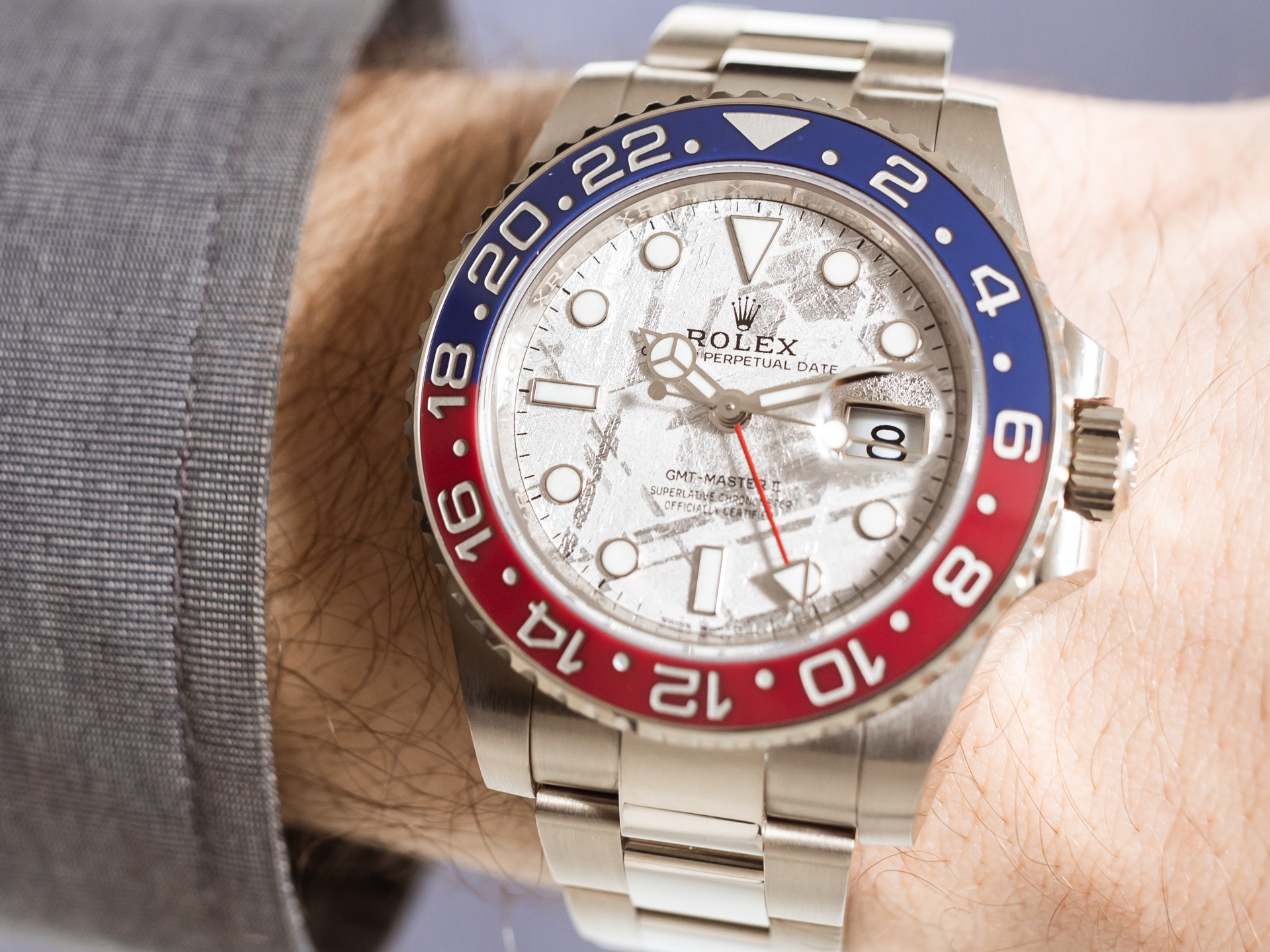 White dial rolex gmt clearance