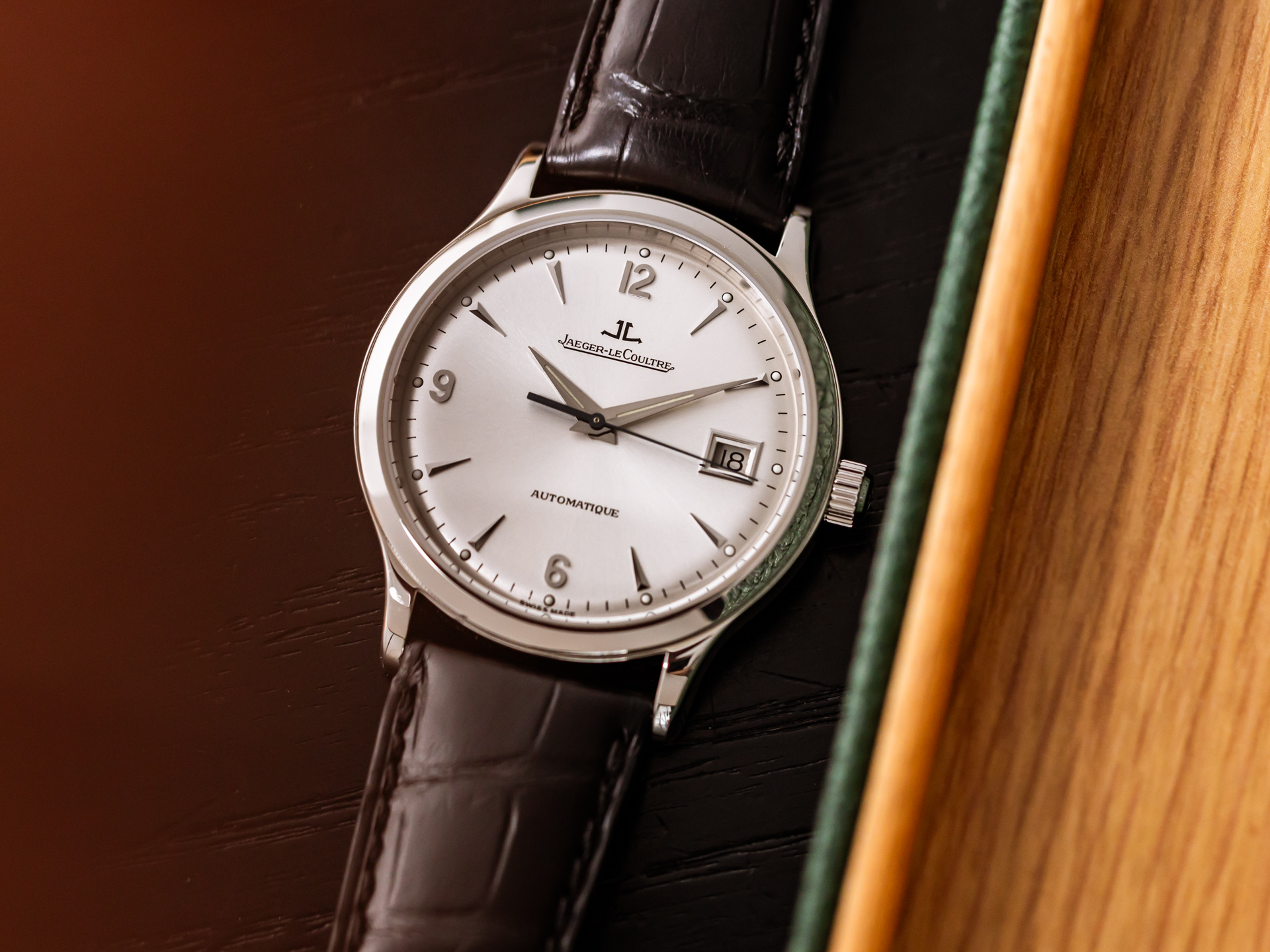 JAEGER-LECOULTRE MASTER CONTROL Ref 140-8-89 Stainless Steel Bj-2000