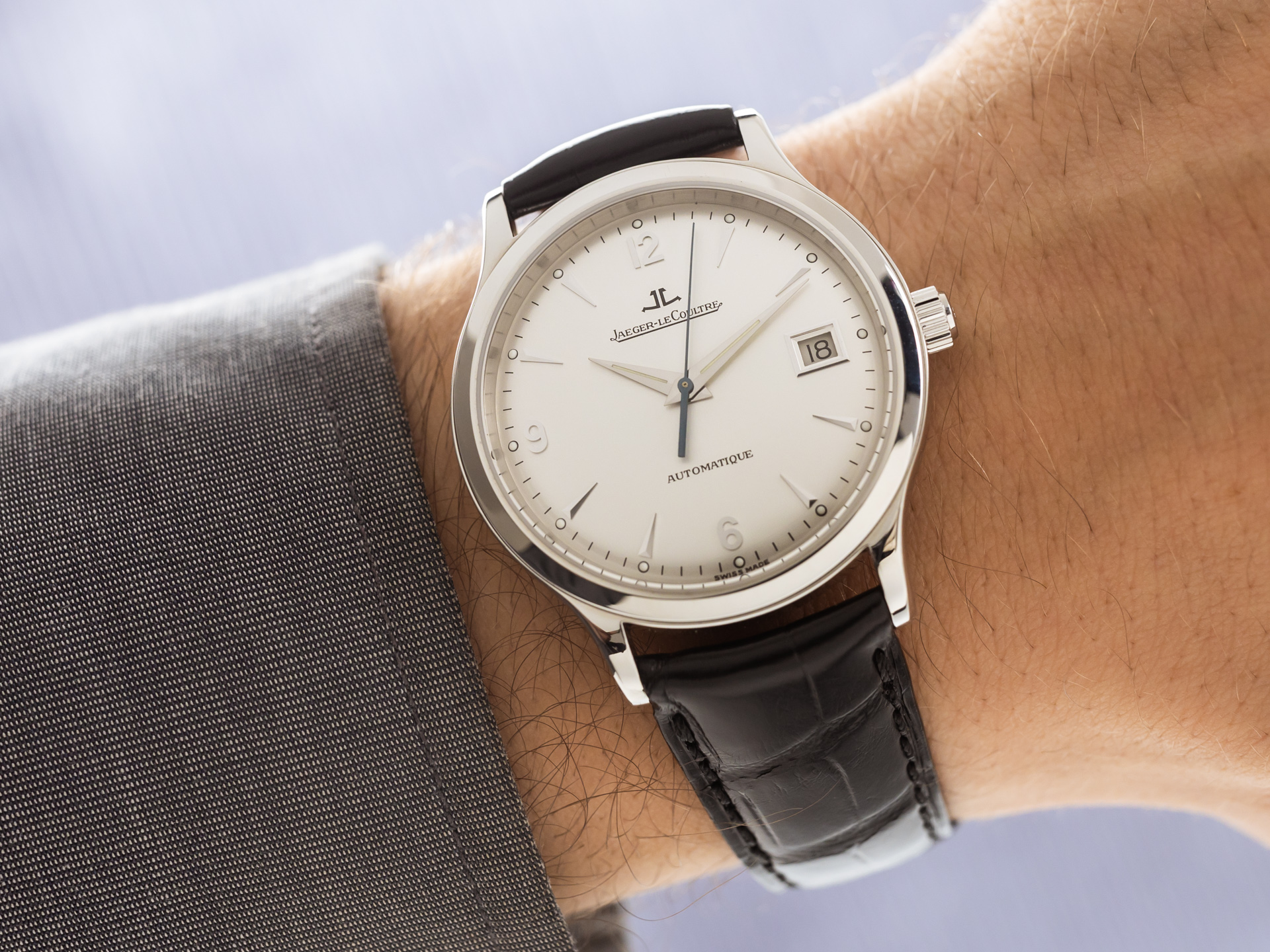 JAEGER-LECOULTRE MASTER CONTROL Ref 140-8-89 Stainless Steel Bj-2000