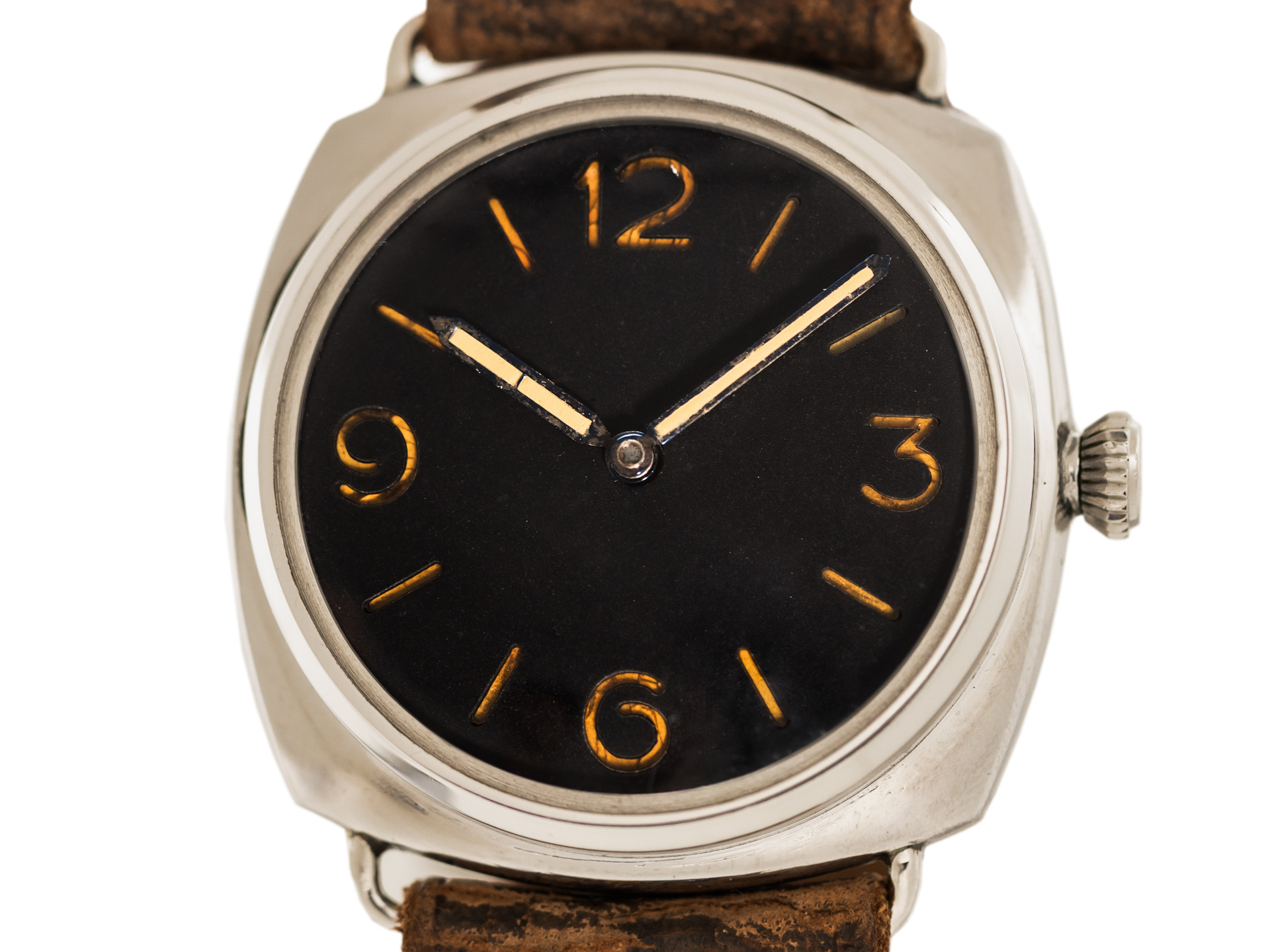 PANERAI Vintage RADIOMIR Ref 3646 KONEKE KELLER KAMPFTAUCHER Steel Bj 1943 Full Dokumetion WWII Until Now