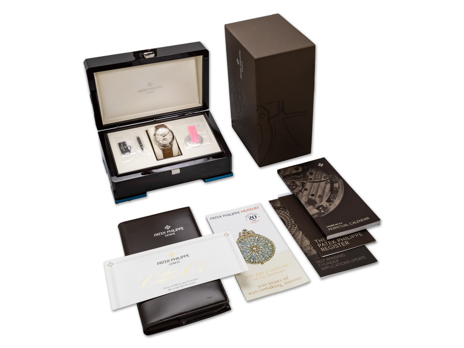 PATEK PHILIPPE PERPETUAL CALENDAR Ref 5320G-001 18k White Gold Grand ...