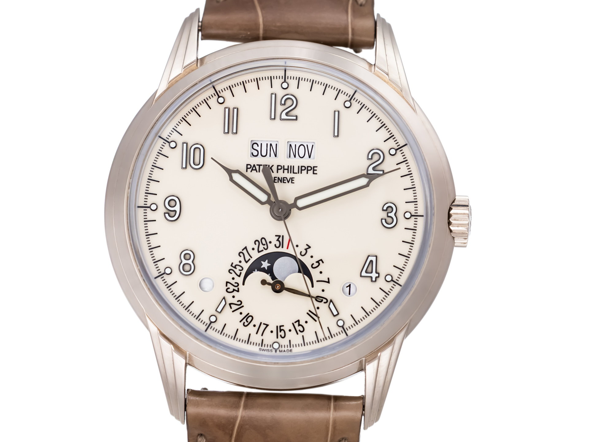 PATEK PHILIPPE PERPETUAL CALENDAR Ref 5320G-001 18k White Gold Grand ...