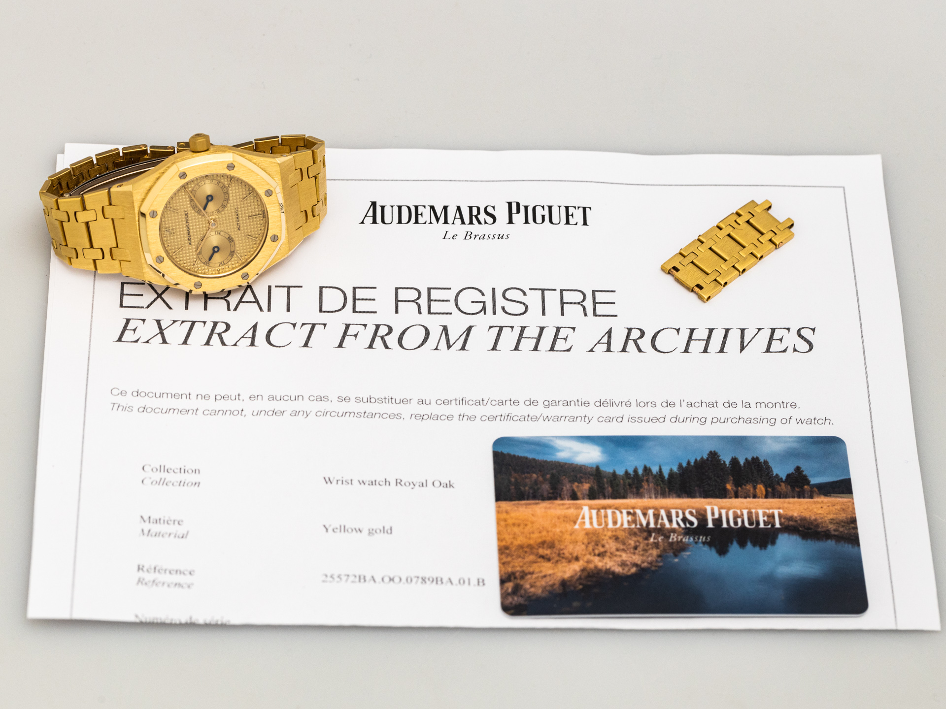 AUDEMARS PIGUET ROYAL OAK Vintage DAY DATE Ref 25572BA OO 0789BA