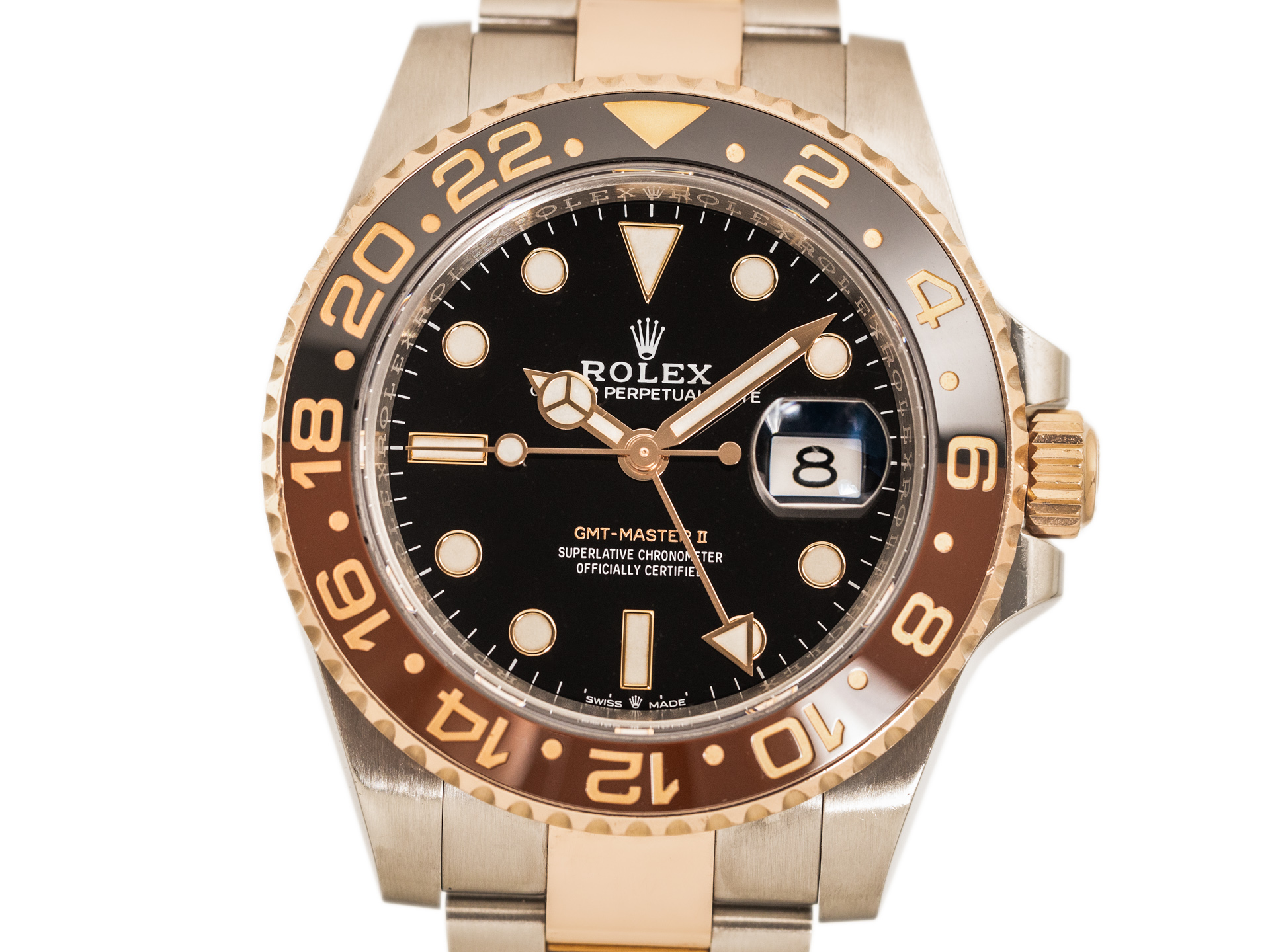 Gmt rose gold 2025 steel